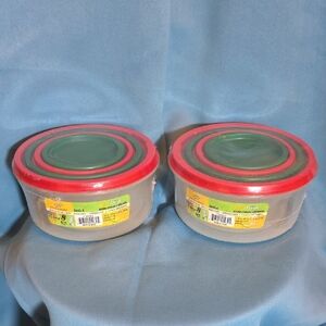 Princeware BPA-Free Storage Container with Red Lid